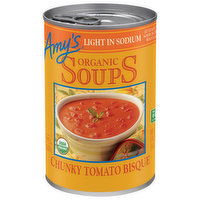 Amy's Amy’s Organic Chunky Tomato Bisque, Light in Sodium, 14.5 oz. - 14.5 Ounce 