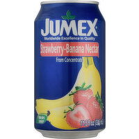 Jumex Nectar, Strawberry-Banana - 11.3 Ounce 