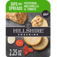 Hillshire Snacking Dips and Spreads Pepperoni, Mozzarella & Tomato - 2.25 Ounce