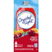 Crystal Light Sugar Free Fruit Punch Powdered Drink Mix - 0.9 Ounce 