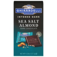 Ghirardelli Dark Chocolate, Sea Salt Almond