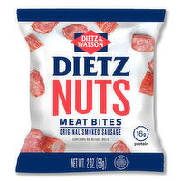 Dietz & Watson Dietz Nuts, Meat Bites - Original Smoked Sausage - 2 Ounce 