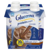 Glucerna Shake, Chocolate - 4 Each 