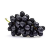 Fresh Grapes, Black, Seedless