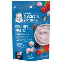 Gerber Yogurt Melts, Mixed Berries, Crawler (8+ Months) - 1 Ounce 