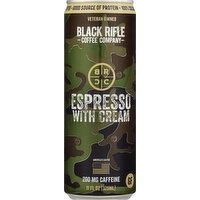 Black Rifle Coffee, Espresso with Cream - 11 Ounce 