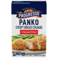 Progresso Bread Crumbs, Crispy, Panko, Italian Style - 8 Ounce
