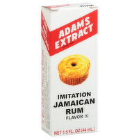 Adams Extract Jamaican Rum, Imitation - 1.5 Fluid ounce 