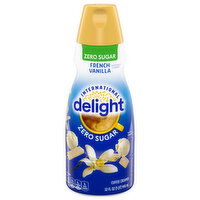 International Delight Coffee Creamer, Zero Sugar, French Vanilla - 32 Fluid ounce 