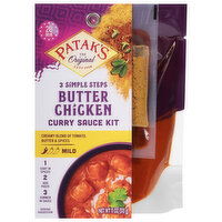 Patak's Curry Sauce Kit, Butter Chicken, Mild - 11 Ounce 