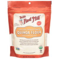 Bob's Red Mill Quinoa Flour, Organic, Whole Grain - 18 Ounce 