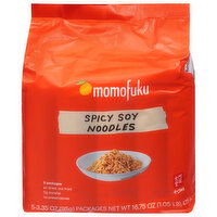 Momofuku Noodles, Spicy Soy, 5 Packages - 5 Each 