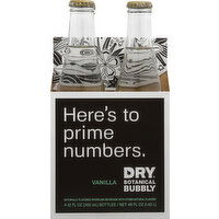 DRY Sparkling Beverage, Vanilla - 4 Each 