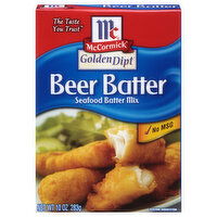 McCormick Golden Dipt Beer Batter Seafood Batter Mix - 10 Ounce 