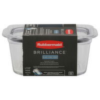 Rubbermaid Container, Glass, 4.7 Cup - 1 Each