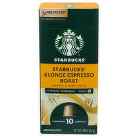 Starbucks Nespresso Blonde Espresso Roast Capsules - 0.186 Ounce - 10 Count