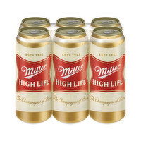 Miller High Life Miller High Life, Beer, 6 Pack - 6 Each 