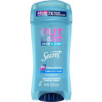 Secret Antiperspirant/Deodorant, Completely Clean, Sweat & Odor, Clear Gel