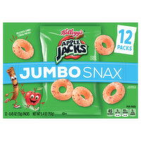 Apple Jacks Cereal, 12 Packs - 12 Each 