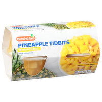 Brookshire's Pineapple Tidbits Fruit Bowls - 4 Each 