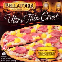 Bellatoria Pizza, Ultra Thin Crust, Hawaiian Style BBQ