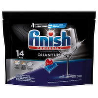 Finish Dishwasher Detergent, Automatic, Quantum - 14 Each 