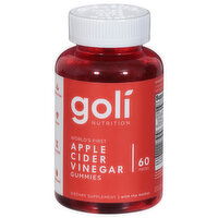 Goli Apple Cider Vinegar, Gummies - 60 Each 