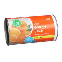 Food Club 100% Orange Pulp Free Juice Frozen Concentrate - 12 Ounce 