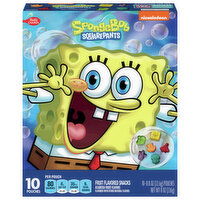 Betty Crocker Fruit Flavored Snacks, Assorted Fruit Flavors, SpongeBob SquarePants