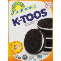 Kinnikinnick Sandwich Creme Cookies, Chocolate - 8 Ounce 