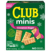 Club Crackers, Cinnamon Sugar, Minis - 11 Ounce 