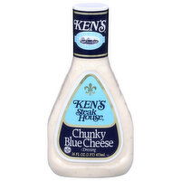 Ken's Steak House Chunky Blue Cheese Dressing - 16 Fluid Ounce