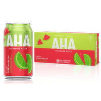 AHA Lime Watermelon Cans - 8 Each 