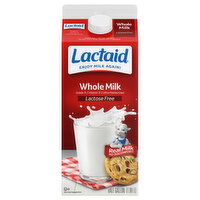 Lactaid Milk, Lactose Free, Whole - 0.5 Gallon 