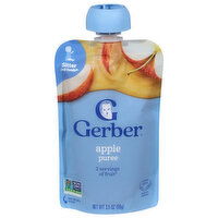 Gerber Sitter 2nd Foods Apple Puree - 3.5 Ounce