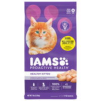 IAMS Kitten Nutrition, Premium, Healthy Kitten, 1-12 Months