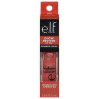 e.l.f. Lip Oil, Glow Reviver, Glimmer Finish, Princess Cut - 0.25 Fluid Ounce