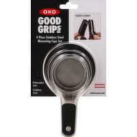 Good Grips Measuring Cup Set, Stainless Steel, 4 Piece - 1 Each 