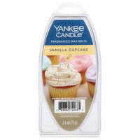 Yankee Candle Wax Melts, Vanilla Cupcake, Fragranced - 2.6 Ounce
