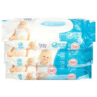 Tippy Toes Wipes, Thick Quilted, Fragrance Free - 216 Each 