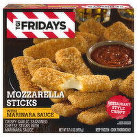 TGI Fridays Mozzarella Sticks, with Mainara Sauce, Restaurant Style Crispy