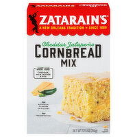 Zatarain's Cheddar Jalapeno Cornbread Mix - 12.5 Ounce 