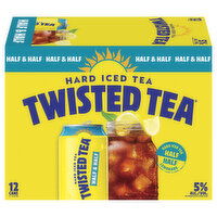 Twisted Tea Hard Iced Tea, Half & Half - 12 Each 