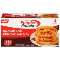 Premier Protein Protein Waffles, Chocolate Chip