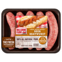 Hillshire Farm Bratwurst, Beer