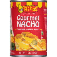 Ricos Cheese Sauce, Cheddar, Gourmet Nacho