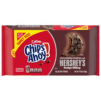 Chips Ahoy! Cookies, with Hershey's Fudge Filling, Filled Soft, Family Size