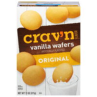 Crav'n Flavor Vanilla Wafers, Original - 11 Ounce 