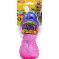 Nuby Straw Cup, Flip-it, 10 oz