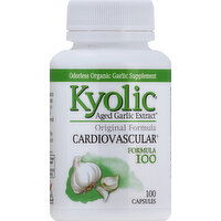 Kyolic Cardiovascular Formula 100, Original Formula, Capsules - 100 Each 